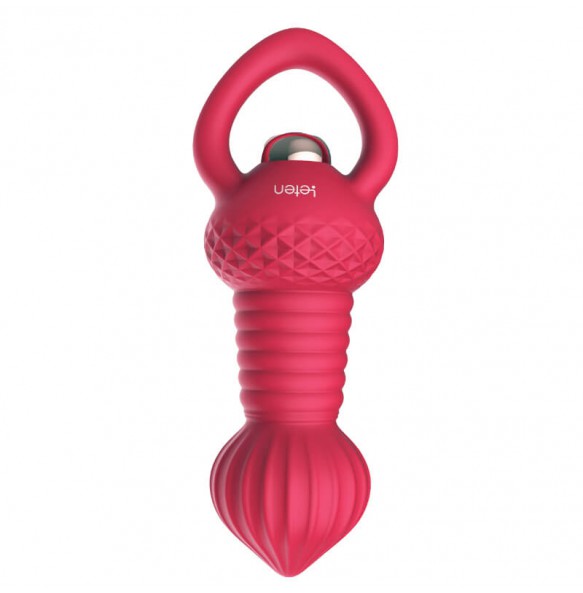 HK LETEN Prague Love The Dazzling Red Anal Butt Plug Vibrator